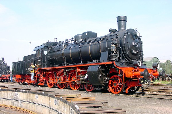 Foto Eisenbahnmuseum, Quelle: Wikimedia Commons/User:Geme